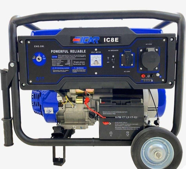 موتور برق ایکار مدل IC8E ظرفیت ۸ کیلو وات تک فاز