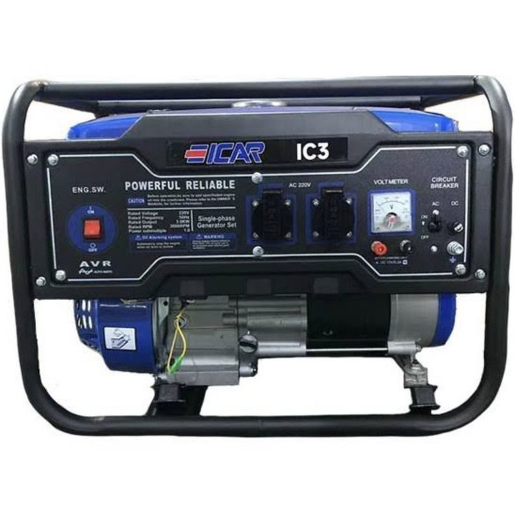 موتور برق بنزینی 5 اسب بخار ایکار مدل IC3